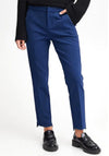 Fransa Tessa Straight Leg Trouser, Blue