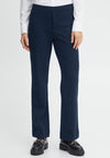 Fransa Casual 7/8 Length Trouser, Navy