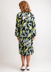 Fransa Ariana Floral Shirt Dress, Navy