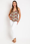 Fransa Floral Cami Top, Multi