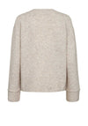 Freequent Mulle Button Side Jumper, Beige