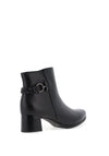 Gabor Braided Detail Ankle Boots, Black