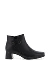 Gabor Loop Detail Heeled Ankle Boots, Black