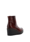 Gabor Wedge Heel Ankle Boots, Wine