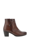 Gabor Block Heel Ankle Boots, Brown