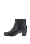 Gabor Block Heel Ankle Boots, Black