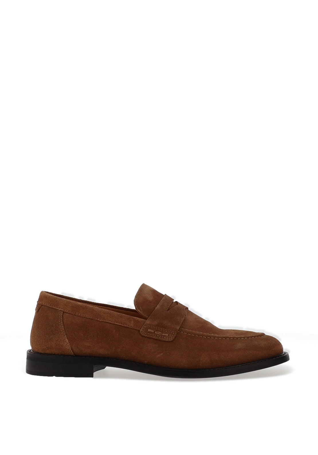 Gant Lozham Suede Loafers, Cognac - McElhinneys