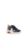 Geox Toddler Girl Fadinlight Alice Trainer, Navy