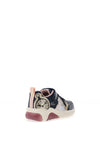 Geox Toddler Girl Fadinlight Alice Trainer, Navy