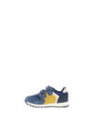 Geox Toddler Boy Alben Suede Trainer, Navy