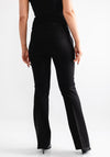 Gerry Weber Stretch Flared Trousers, Black