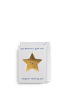 Lagom Design “Gold Star” Mini Greetings Card