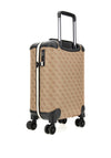 Guess Mildred Travel 18” Wheel Spinner Suitcase, Latte