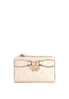 Guess Arlena 4G Peony Logo Small Wallet, Taupe