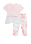 Guess Baby Girl Tulle Top and Legging Set, Pink