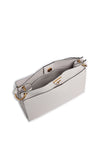 Guess Basilea Girlfriend Satchel Bag, Dove