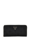 Guess Cresidia Large Zip Around Wallet, Black