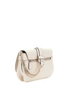 Guess Fedora Chain Detail Crossbody Bag, Bone