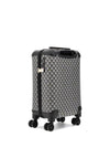 Guess Wilder Logo 20” 8-Wheeler Spinner Suitcase, Black