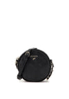 Guess Mini Round Crossbody Bag, Black