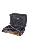 Guess Kallisto 18” 8-Wheeler Spinner Cabin Suitcase, Coal Multi