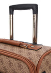 Guess Kerima 18” 8-Wheeler Spinner Cabin Suitcase, Natural Latte Logo