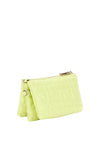 Guess Latona Quilted Mini Crossbody Bag, Chartreuse