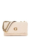 Guess Lovide Quilted Shoulder Bag, Stone