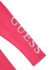 Guess Mini Girl Side Logo Legging, Pink
