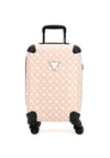 Guess Wilder Travel 18” 4G Peony Logo Spinner Suitcase, Blush