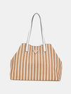 Guess Vikky Raffia Shopper Tote, Natural