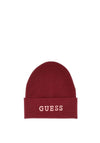 Guess Logo Beanie, Wine