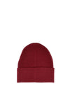 Guess Logo Beanie, Wine