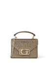 Guess Zalina Mini Crossbody Bag, Gold