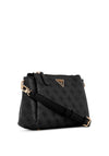 Guess Noelle 4g Logo Crossbody Bag, Coal