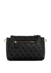 Guess Noelle 4g Logo Crossbody Bag, Coal