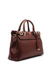 Guess Eco Ali Satchel Bag, Burgundy