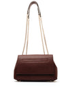 Guess Eco Ali Buckle Detail Shoulder Bag, Burgundy