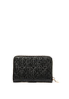 Guess Adelard SLG Medium Zip Around Wallet, Black