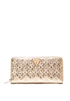 Guess Adelard Logo Print Wallet, Gold