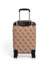 Guess Berta Travel 18” 8 Wheel Spinner Suitcase, Latte Logo