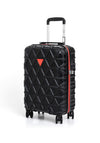 Guess Le Disko Travel 18” 8 Wheel Spinner Suitcase, Black