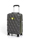 Guess Le Disko Travel 18” 8 Wheel Spinner Suitcase, Gun Metal