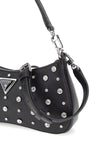 Guess Liona Saffiano Mini Shoulder Bag, Black