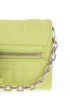 Guess Assia Mini Quilted Crossbody Bag, Chartreuse