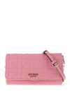 Guess Assia Mini Quilted Crossbody Bag, Pink