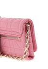 Guess Assia Mini Quilted Crossbody Bag, Pink