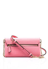 Guess Noelle Saffiano Clutch Crossbody Bag, Pink