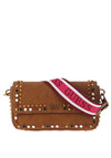 Guess Radar Shoulder Bag, Cognac