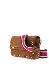 Guess Radar Shoulder Bag, Cognac